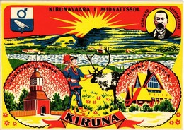 ** T1 ~1958 Kiruna, Midnattssol, Hjalmar Lundbohm / Midnight Sun - Unclassified