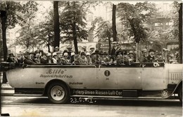 * T2 1927 'Elite' Rundfahrten Berlin-Potsdam. / Automobile Tour Between Berlin-Potsdam, Advertising Card. M. Hampel Phot - Unclassified