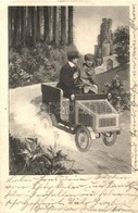 T2/T3 Couple In Automobile, E.S.D. Serie 1239. (EK) - Non Classificati