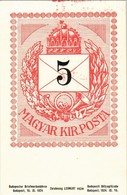 * T2 Magyar Királyi Posta 5 Krajcáros Bélyege. Budapesti Bélyegtőzsde 1924. IX. 15. / Budapester Briefmarkenbörse 1924 / - Unclassified