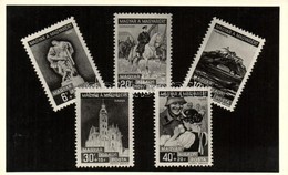 ** T1 1938-1939 'Magyar A Magyarért' Alkalmi Bélyegsorozat, Marer Béla Kiadása / Hungarian Commemorative Stamps - Unclassified