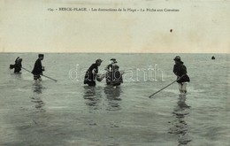 ** T2/T3 Berck-Plage, Peche Aux Crevettes / Shrimp Fishing (EK) - Ohne Zuordnung