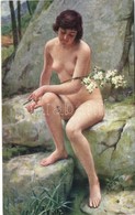 ** T2 Spring / Erotic Nude Art Postcard S: A.J. Chantron - Unclassified