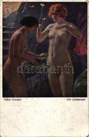 ** T2/T3 Der Liebestrank / Erotic Nuder Art Postcard, T.S.N. No. 801. S: Viktor Schivert - Ohne Zuordnung