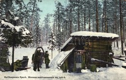 T2 L'Oural Nord. Maison D'habitation De Exploiteurs D'or / Ural, Russian Folklore, House Of Gold Exploiters - Non Classés