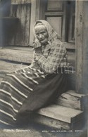 ** T1 Rättvik, Sparvmor / Swedish Folklore, Old Woman With Pipe - Zonder Classificatie