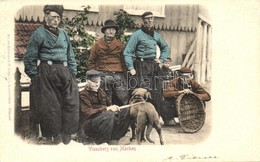 T2/T3 Visschers Van Marken / Dutch Folklore, Fishermen - Unclassified