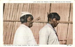 ** T2/T3 The Chiefs Of The Tribe, Darien, Republic Of Panama (fl) - Non Classificati