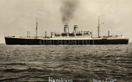** T1 D. New York, Der Hamburg-Amerikai Linie / Steamship - Non Classificati