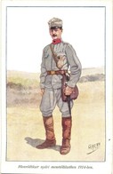 * T2/T3 Honvédtüzér Nyári Menetöltözetben 1914-ben. Honvédség Története 1868-1918 / Hungarian Military Officer S: Garay - Non Classés