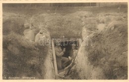 ** T2 Aknajárat / Minengang / WWI Austro-Hungarian K.u.K. Military Trenches, Shaft - Non Classés