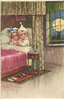 T4 Italian Art Postcard, Children, Ultra  1843-4. S: Colombo (pinholes) - Ohne Zuordnung
