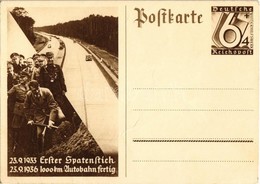 ** T2/T3 1933 Erster Spatenstich - 1936 1000 Km Autobahn Fertig / 1933 First Groundbreaking - 1936 1000 Km Highway Compl - Ohne Zuordnung