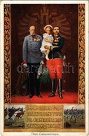 ** T2/T3 Drei Generationen / Franz Joseph I Of Austria, Charles I Of Austria, Otto. K.u.K. Military Propaganda. B.K.W.I. - Unclassified