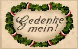 T2 Gedenke Mein! / German Patriotic Greeting Card, EAS K. 936. Litho - Ohne Zuordnung