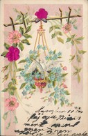 T2/T3 Floral Greeting Card, Emb. Litho Silk Card (EK) - Sin Clasificación