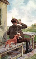 ** T1 Hunting Dog With Hunter, ASM Nr. 1026. S: F. Bernhard - Unclassified