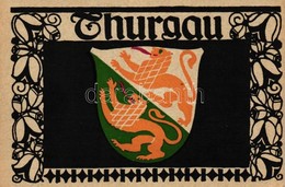 ** T1 Thurgau; Coat Of Arms, Entwurf Von Paul Hosch Und Hans Melching, Schweizer Werkstätten Postkarte - Unclassified