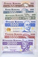 2012. 500K 'Balatoni Korona' Helyi Pénz, '004707' Sorszámmal + 2012. 1000K 'Balatoni Korona' Helyi Pénz, '004707' Sorszá - Zonder Classificatie