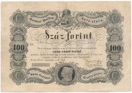 1848. 100Ft 'Kossuth Bankó' T:III-,IV Több Ragasztással
Hungary 1848. 100Ft 'Kossuth Banknote' C:VG,G Sticked In Several - Unclassified