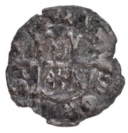 1427-1437. Denár Ag 'Zsigmond' (0,48g) T:2- Ki.  Hungary 1427-1437. Denar Ag 'Sigismund' (0,48g) C:VF Crack
Huszár: 578. - Unclassified