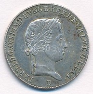 1848B 10kr Ag 'V. Ferdinánd' T:1- Juszt. - Zonder Classificatie