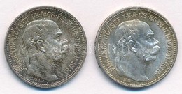 1915KB 1K Ag 'Ferenc József' (2x) T:1,1- Kis Patina 
Adamo K5.1 - Zonder Classificatie