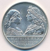 1990. 500Ft Ag 'Mátyás Király / Beatrix' T:BU 
Adamo EM113 - Non Classés