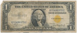 Amerikai Egyesült Államok 1934-1945. (1935A) 1$ 'Silver Certificate - Kisméretű' Sárga Pecsét, 'William Alexander Julian - Zonder Classificatie