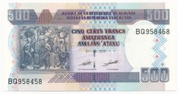 Burundi 2011. 500Fr T:I
Burundi 2011. 500 Francs C:UNC - Non Classés