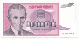 Jugoszlávia 1993. 10.000.000.000D T:I-
Yugoslavia 1993. 10.000.000.000 Dinara C:AU - Ohne Zuordnung