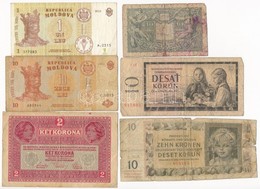 10db-os Vegyes Külföldi Bankjegy Tétel, Benne 1db Magyar T:III,III-,IV
10pcs Of Various Banknotes, Including Ipc Hungari - Zonder Classificatie