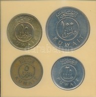 Kuvait 1977. 5f + 1979. 100f + 1981. 20f + 1985. 10f Plasztiktokban T:2
Kuwait 1977. 5 Fils + 1979. 100 Fils + 1981. 20  - Unclassified