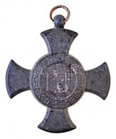 1916. 'Vas Érdemkereszt' Hadifém Kitüntetés Mellszalag Nélkül T:2
Hungary 1916. 'Iron Merit Cross' War Metal Decoration  - Other & Unclassified