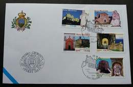 San Marino Art Of Montefeltro 2000 (FDC) - Covers & Documents