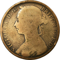 Monnaie, Grande-Bretagne, Victoria, Penny, 1889, TB, Bronze, KM:755 - D. 1 Penny