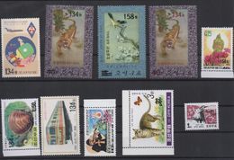 North Korea 2006 100 Val. OVERPRINT Mi. 5025 - 5124 FULL SET Tennis Table Moscow Shell Train Fauna Sport Birds WWF Chess - Corée Du Nord