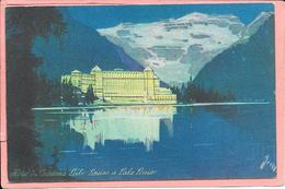 Hotel Du Chateau Lake Louise à Lake Louise Illustration Jim Canadian Pacific - Lake Louise