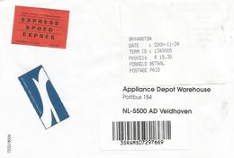 South Africa RSA 2000 Bryanston Meter PO3.1 Olivetti ATM EMA FRAMA Express Cover - Frama Labels