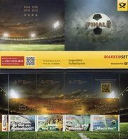 Fußball 2018 BUND HBl.52 MH109 ** 9€ Sporthilfe Football WM Moskwa Hb M/s Bloc Soccer S/s Sport Carnet Sheet Bf BRD - 2018 – Russie