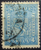 NORVEGE                    N° 14                      OBLITERE - Gebruikt