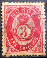 NORVEGE                    N° 18                      OBLITERE - Gebruikt