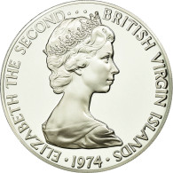 Monnaie, BRITISH VIRGIN ISLANDS, Elizabeth II, Dollar, 1974, Franklin Mint - British Virgin Islands