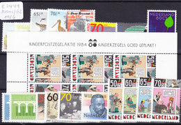 NL-Niederlande Ausgaben 1984 Komplett (B.2449) - Full Years