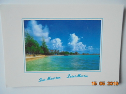 Sint Maarten Saint Martin French West Indies. Coconut Grove. Exbrayat Postmarked 1997 - Saint-Martin