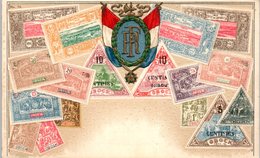 TIMBRES - Carte Gaufrée - Côte Française Des Somalis - Stamps (pictures)