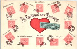 TIMBRES - Le Langage Des Timbres - Stamps (pictures)