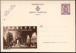 BELGIEN 1948 Reklame-P 90 C. Wappenlöwe, Br.lila: TONGEREN BELGIE'S OUDSTE STAD::  = Ambiorix-Denkmal = König Der Ebrone - Arqueología