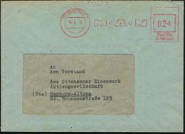 (13b) AUGSBURG 2/ M-A-N 1946 (14.8.) Aptierter AFS = NS-Adler Entfernt! , Rs. Firmen-Vordr: Werk Augsburg + Abs-3L, Selt - Camions