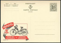 BELGIEN 1954 1,20F. Reklame-P Ziffer, Oliv: Mobylette/Kaptein.. = Moped , Fläm. Titel Oben , Ungebr (Mi.P 289 II / 1312) - Motos